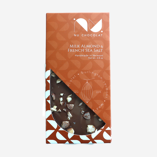 Roasted Almond & French Sea Salt Bar (Milk Chocolate)