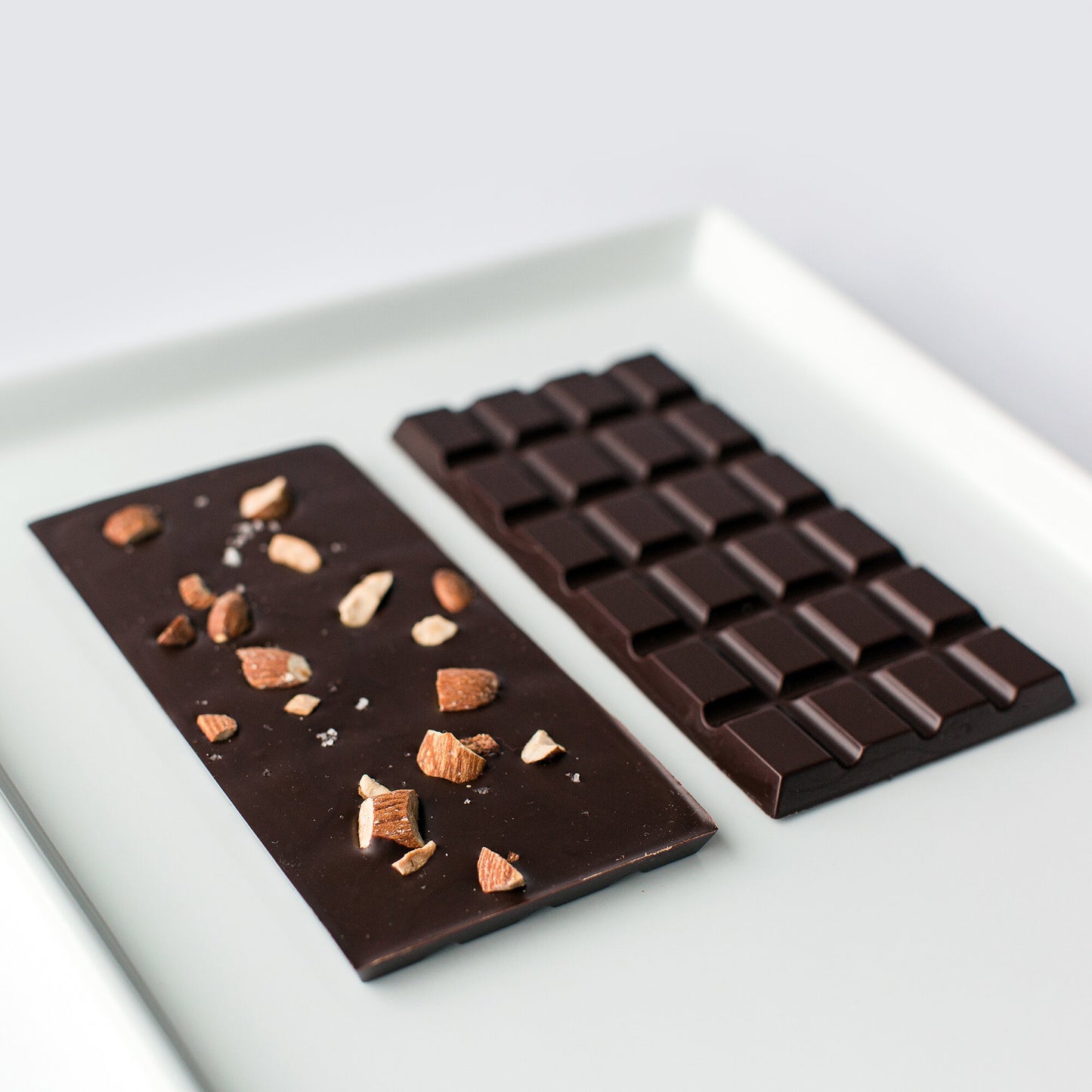 Roasted Almond & French Sea Salt Bar (Dark Chocolate)